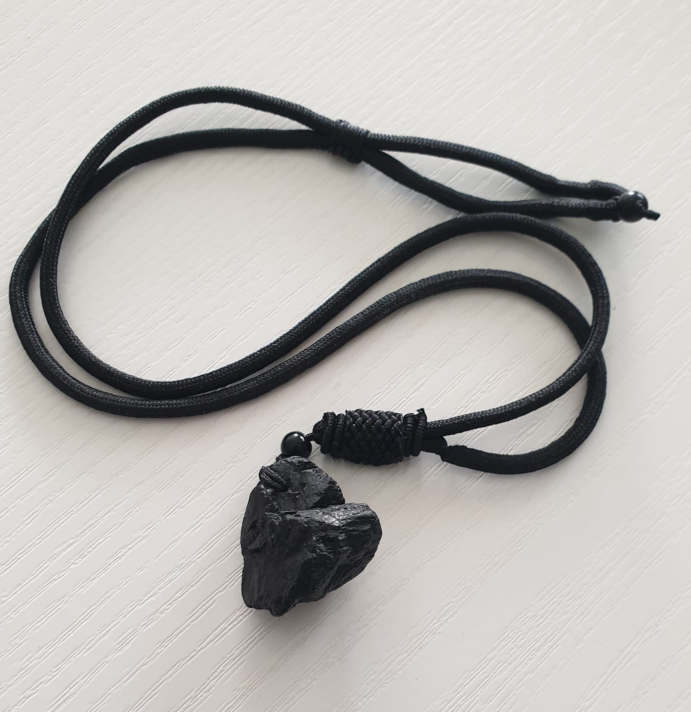 Customer photo review of Turmalin Halskette - Natur