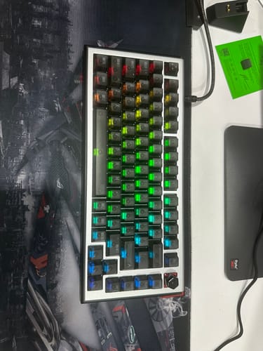 Customer photo review of A75 Ultra HE Magnetic Switch Keyboard- The key to be ace