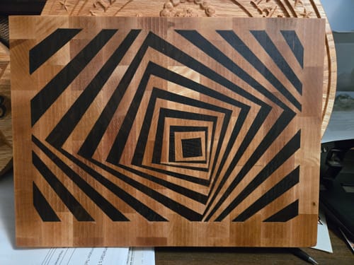 Customer photo review of 3/16"x 3/4" Upcut - 1/4" Shank - UC2875