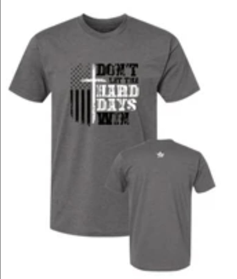 Customer photo review of Hard Days Tee