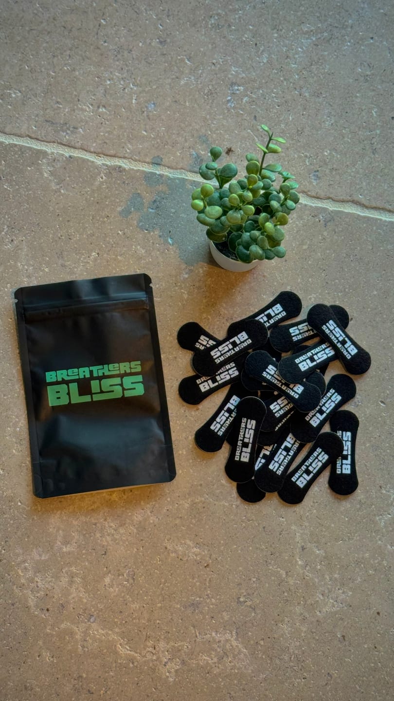 Customer photo review of BreathersBliss Noires – Bandes Nasales Sport Sommeil