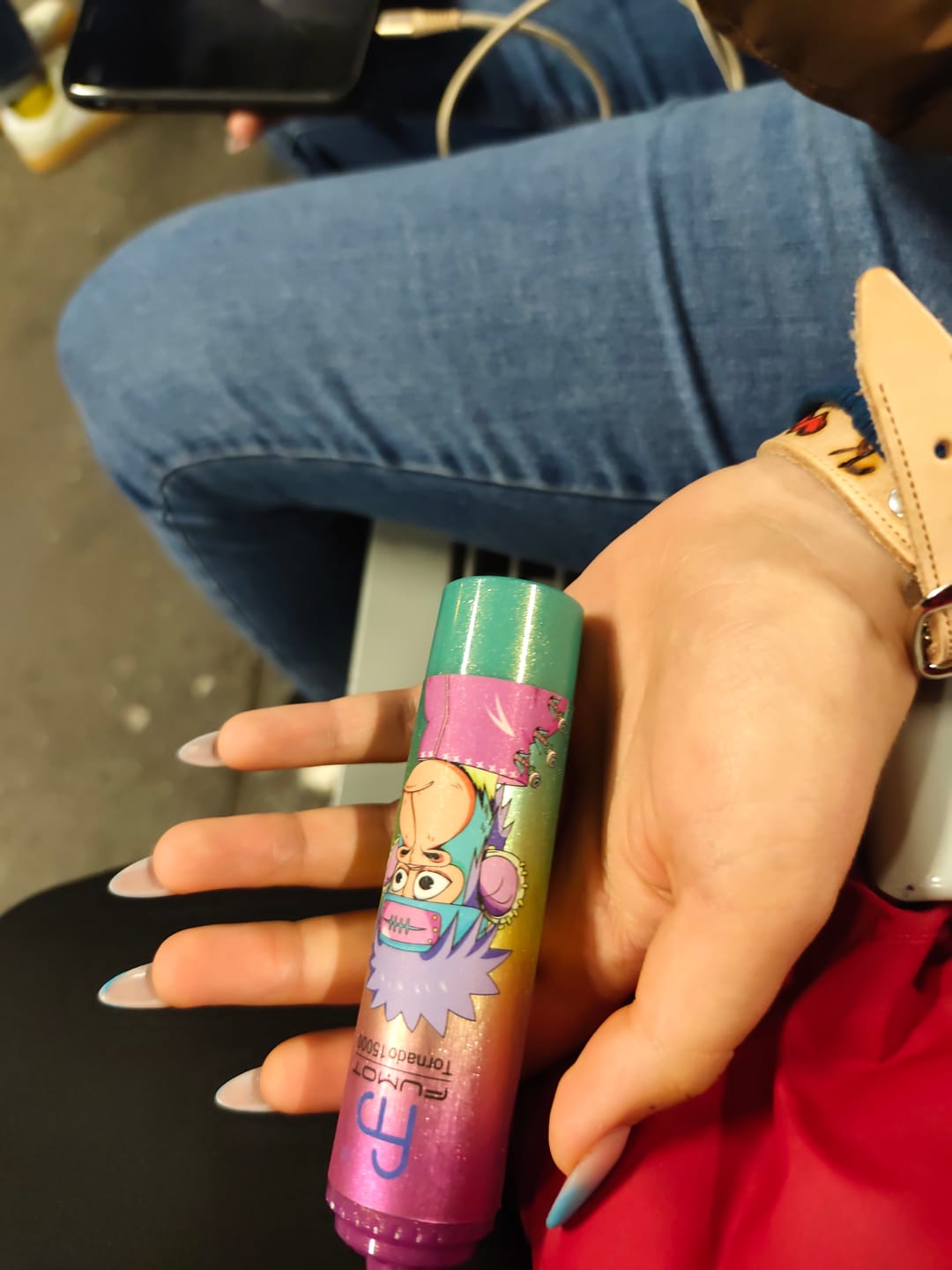 Customer photo review of Blueberry Sour Raspberry