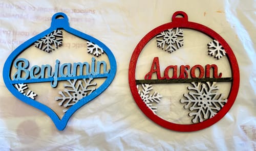 Customer photo review of Heart Ornaments