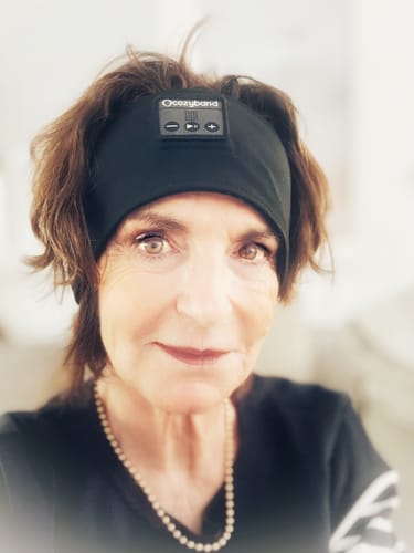 Customer photo review of CozyBand Wireless Headphones