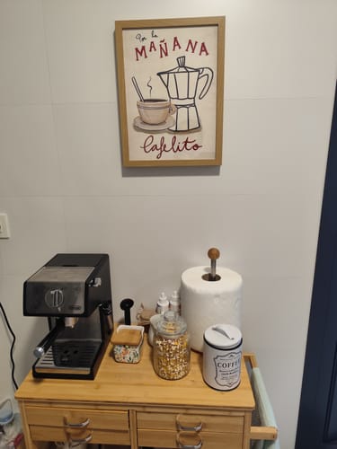 Customer photo review of Ilustración "Por la Mañana Cafelito" - SIN MARCO