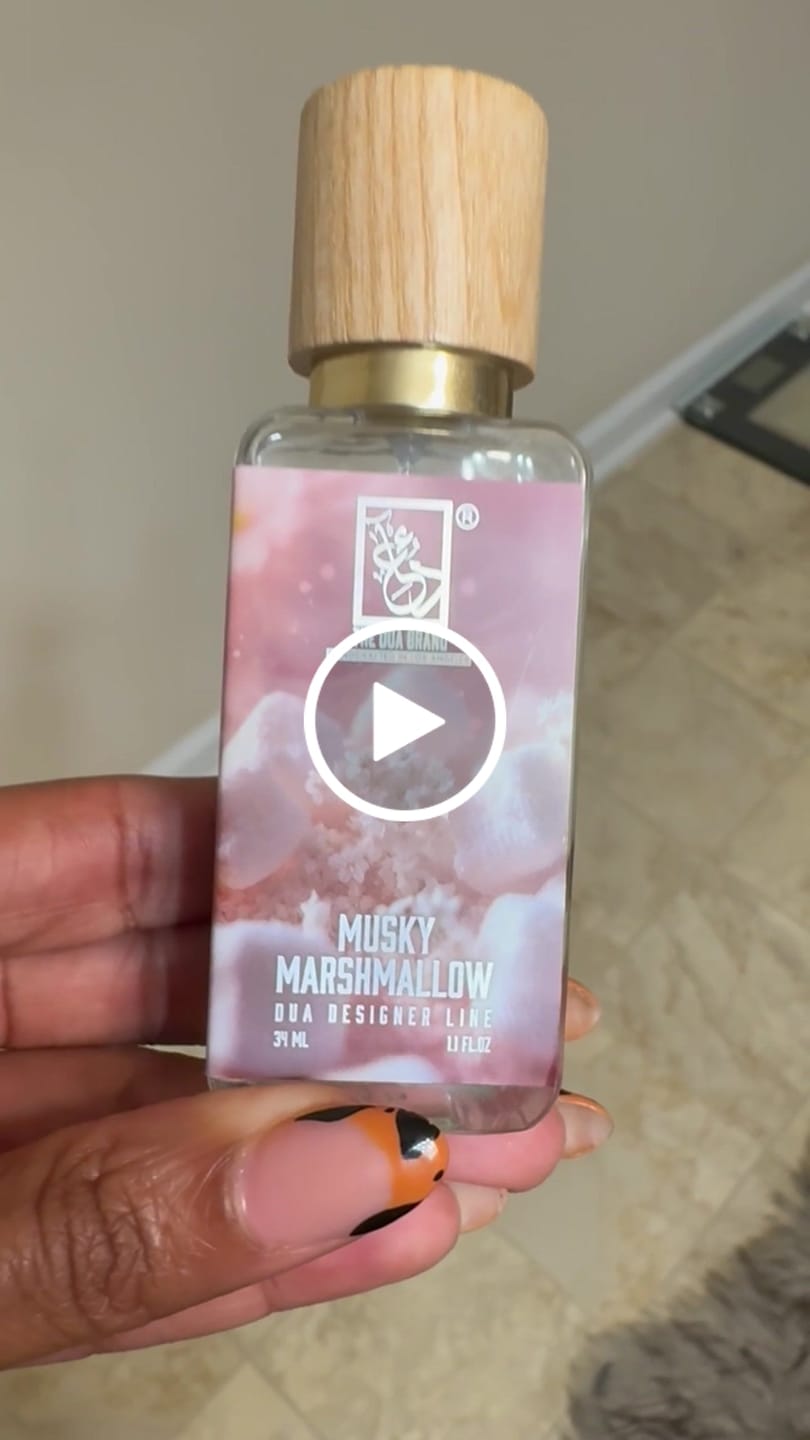 Customer video review of Musky Marshmallow