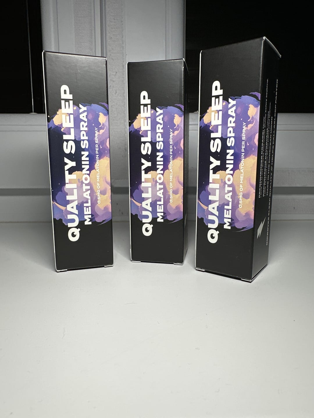 Customer photo review of Melatonin Sleep Spray