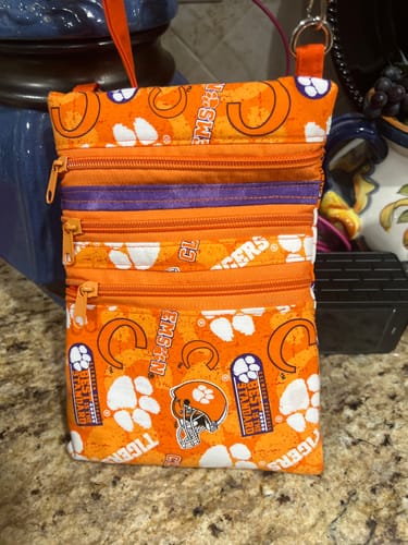 Customer photo review of Triple Trooper Bag Pattern