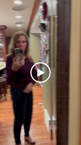 Customer video review of Willa Joggers - Deep Navy