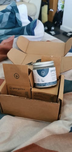 Customer photo review of Fluoride Free Toothpaste - Peppermint