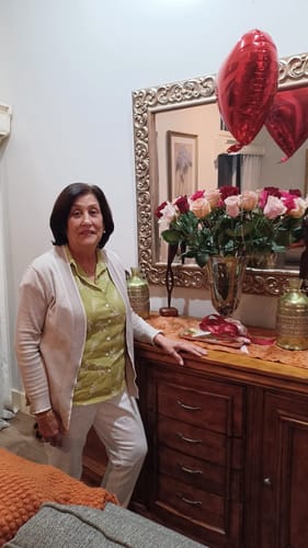 Customer photo review of Cherry Rose Bouquet