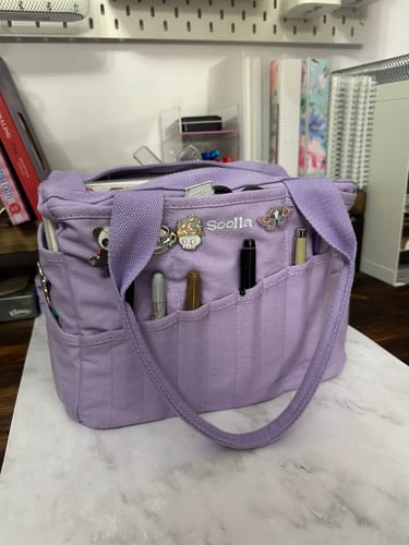 Customer photo review of Soolla® Studio Bag, Lilac Love