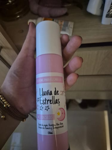 Customer photo review of PERFUME PARA EL CABELLO MIL DESEOS