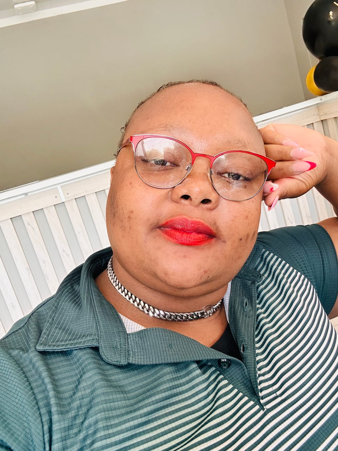 Customer photo review of Silver Era Choker