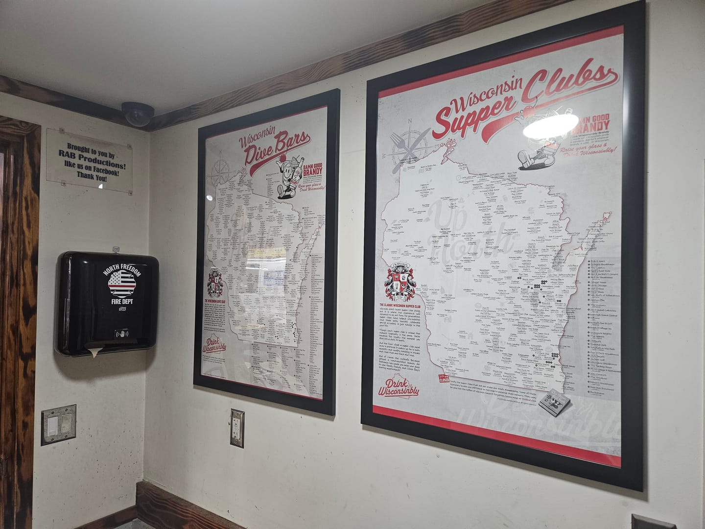 Customer photo review of Wisconsin Dive Bars Poster