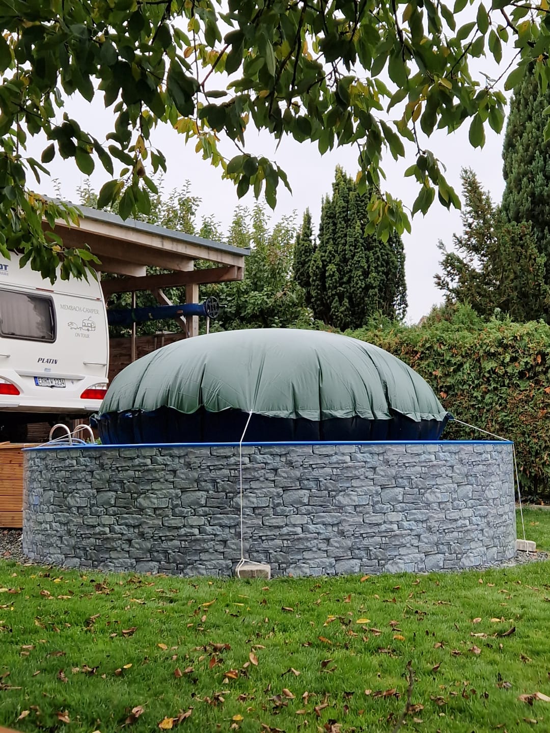 Customer photo review of Planenfux® Poolkissen XXL