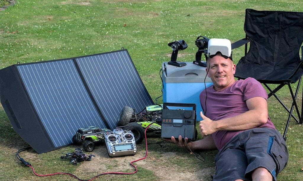 Customer photo review of ALLPOWERS 300W Solargenerator S300 Plus Mit 100W SolarPanel