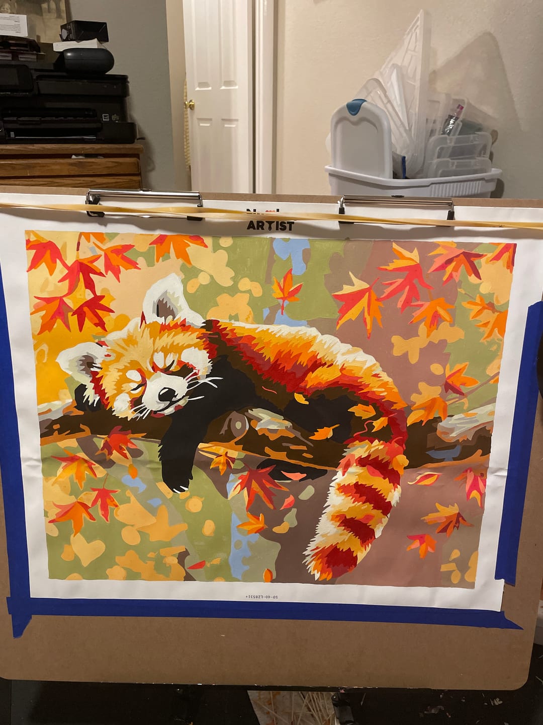 Customer photo review of Relaxed Red Panda