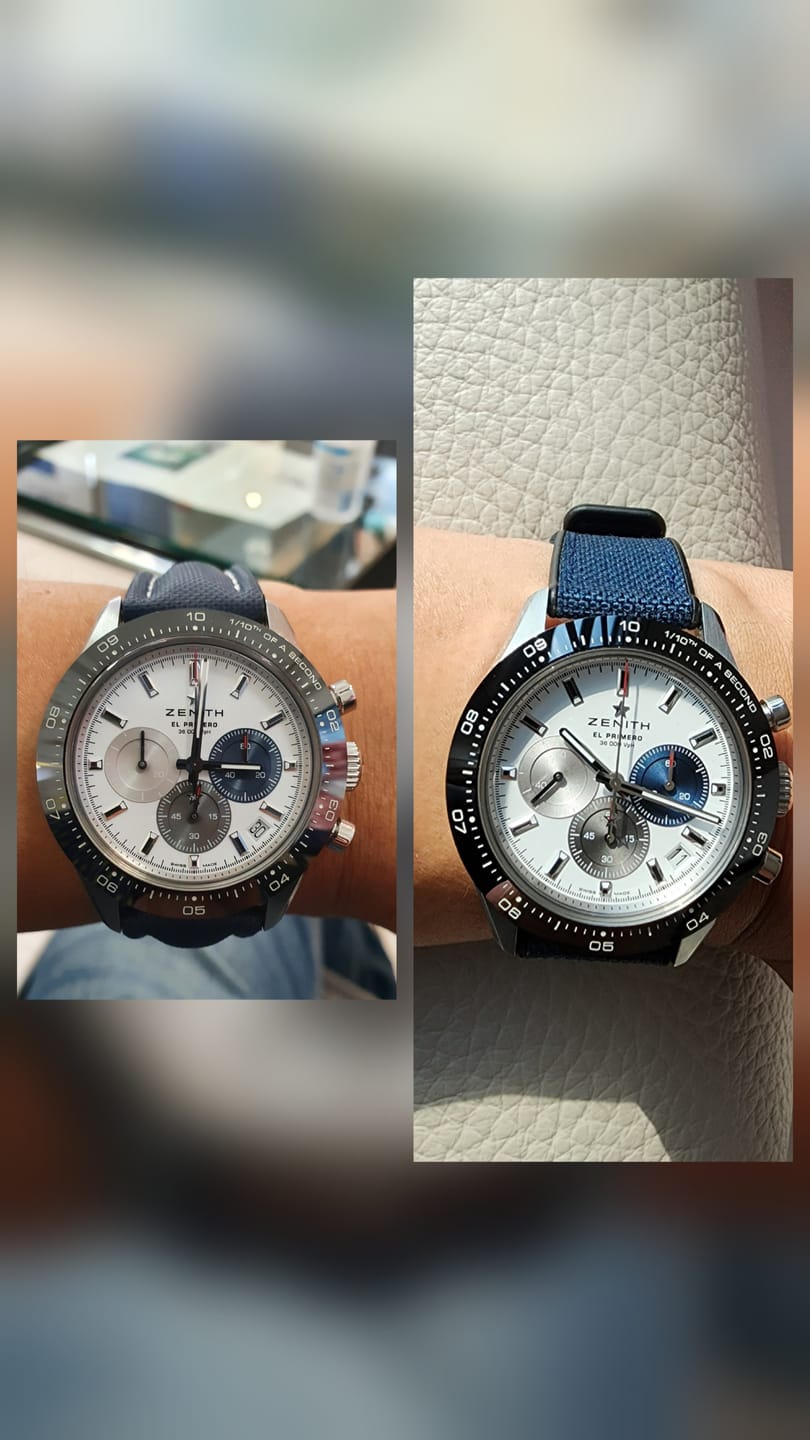 Customer photo review of Canvas & Rubber - Blue