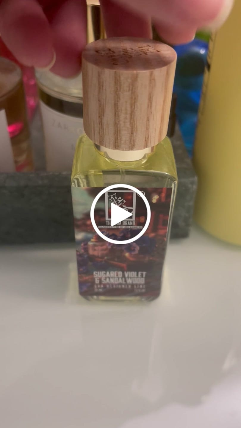 Customer video review of Sugared Violet & Sandalwood