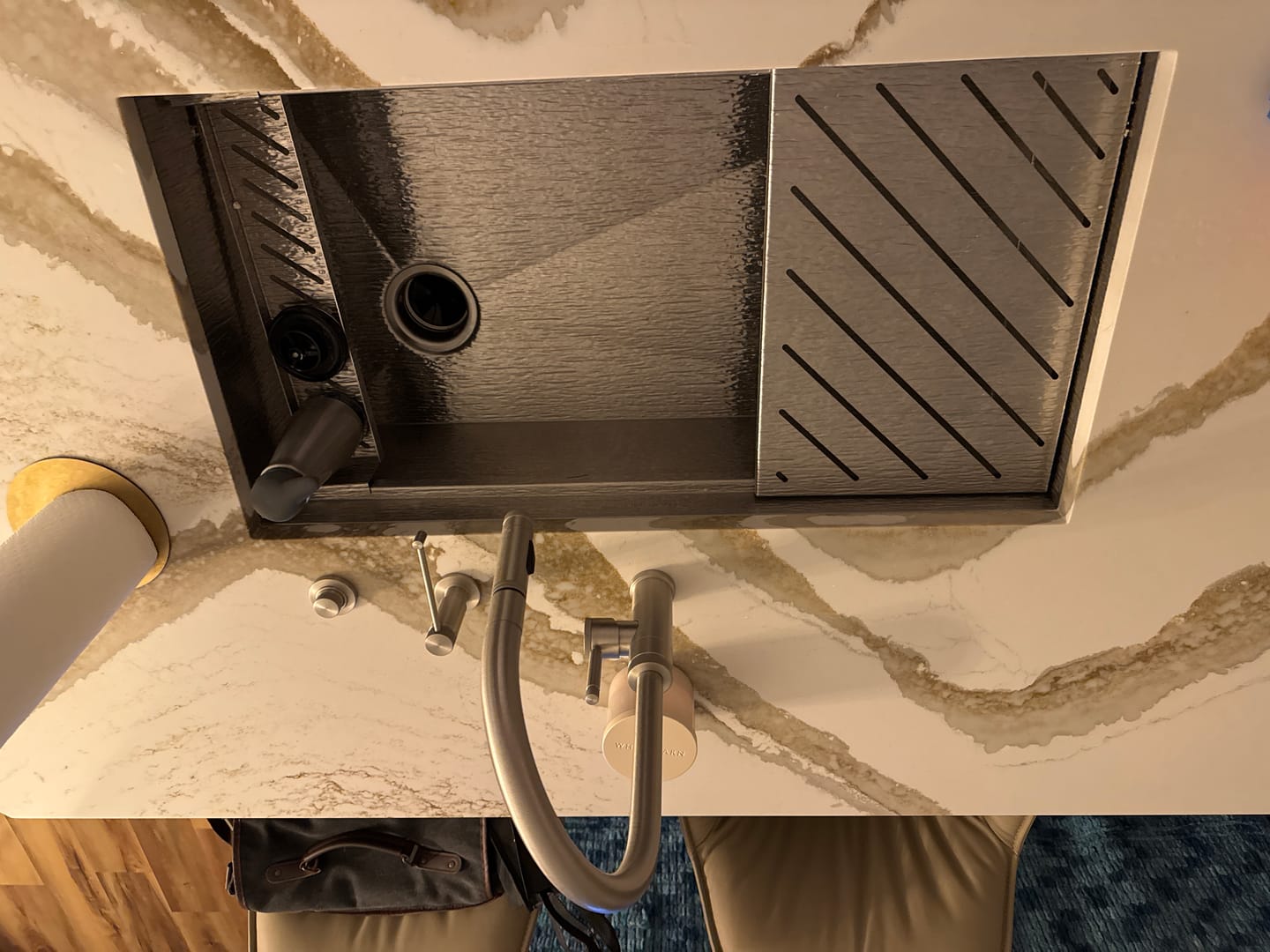Customer photo review of Drying Rack - Stainless Steel