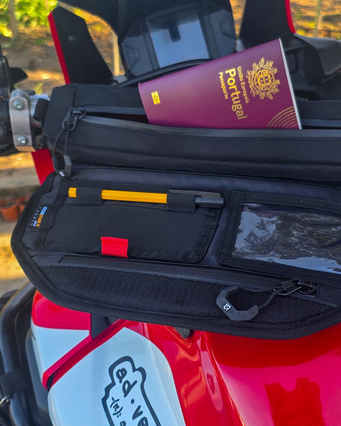 Customer photo review of Handlebar Bag