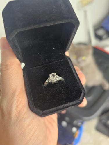 Customer photo review of 1.5ct Lucerne Engagement Ring
