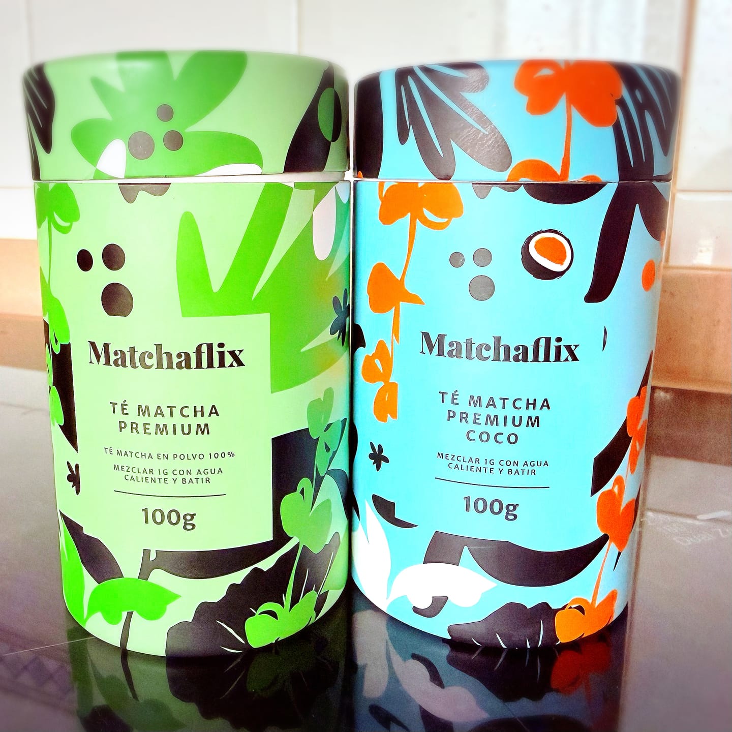 Customer photo review of Té Matcha Premium Coco