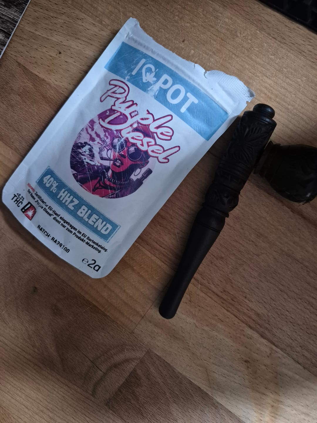 Customer photo review of HHZ Blüte - Purple Diesel