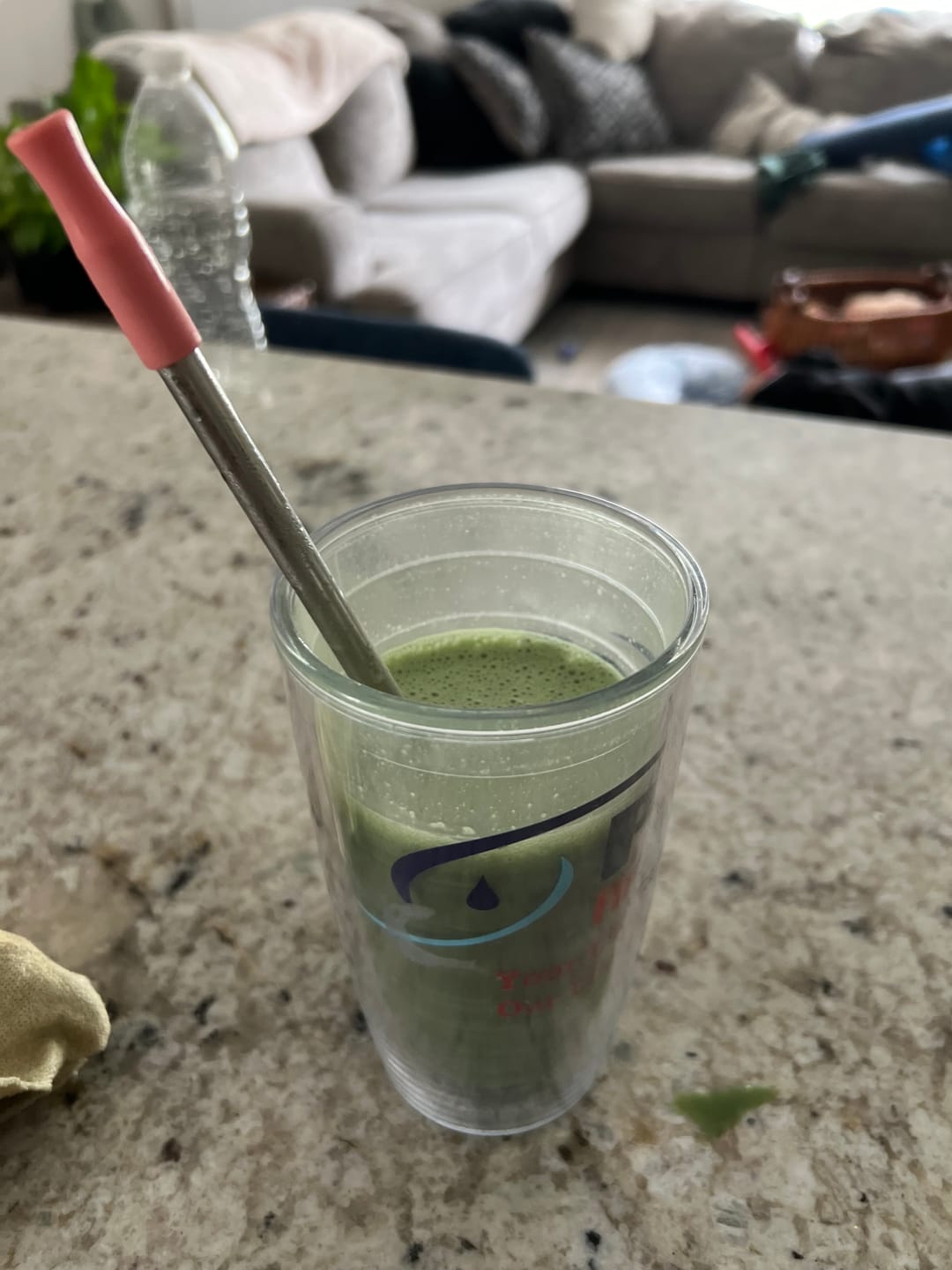 Customer photo review of Premium Matcha Latte Powder