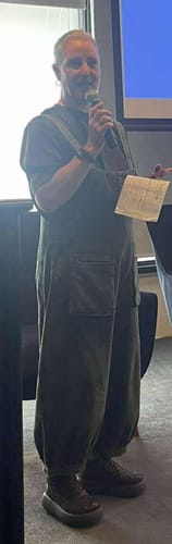 Customer photo review of Women Autumn Casual Pure Color Denim Jumpsuits