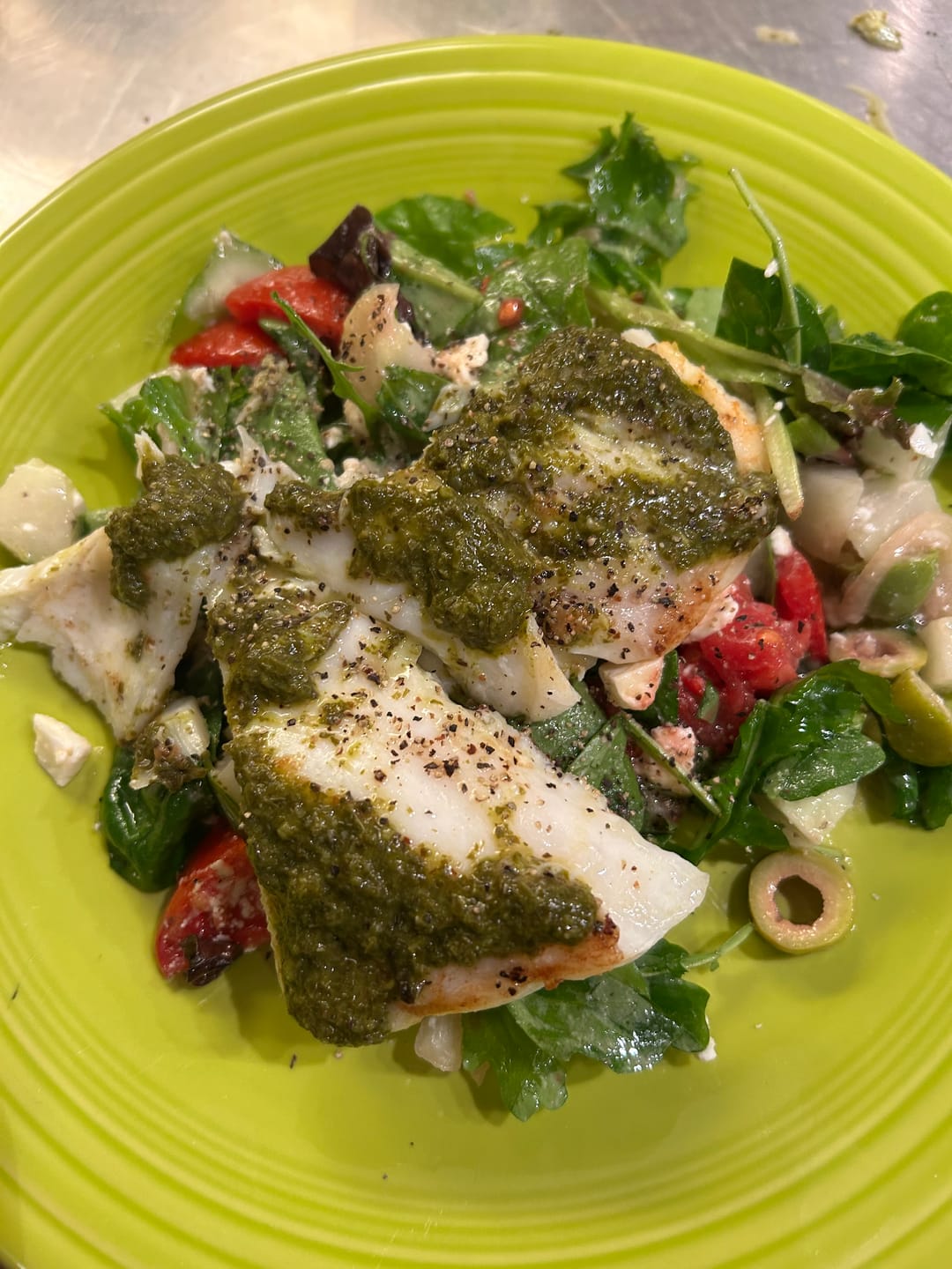 Customer photo review of Wild Halibut from Iceland (5.5oz portion)