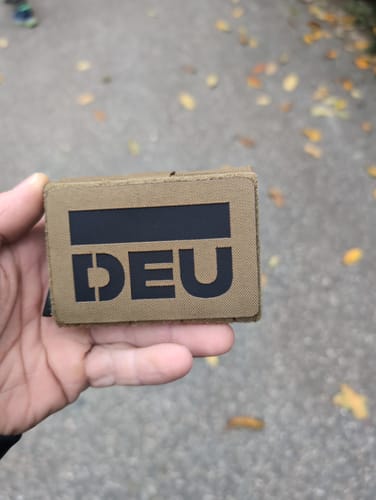 Customer photo review of Tactical Wallet MK2 - Coyote