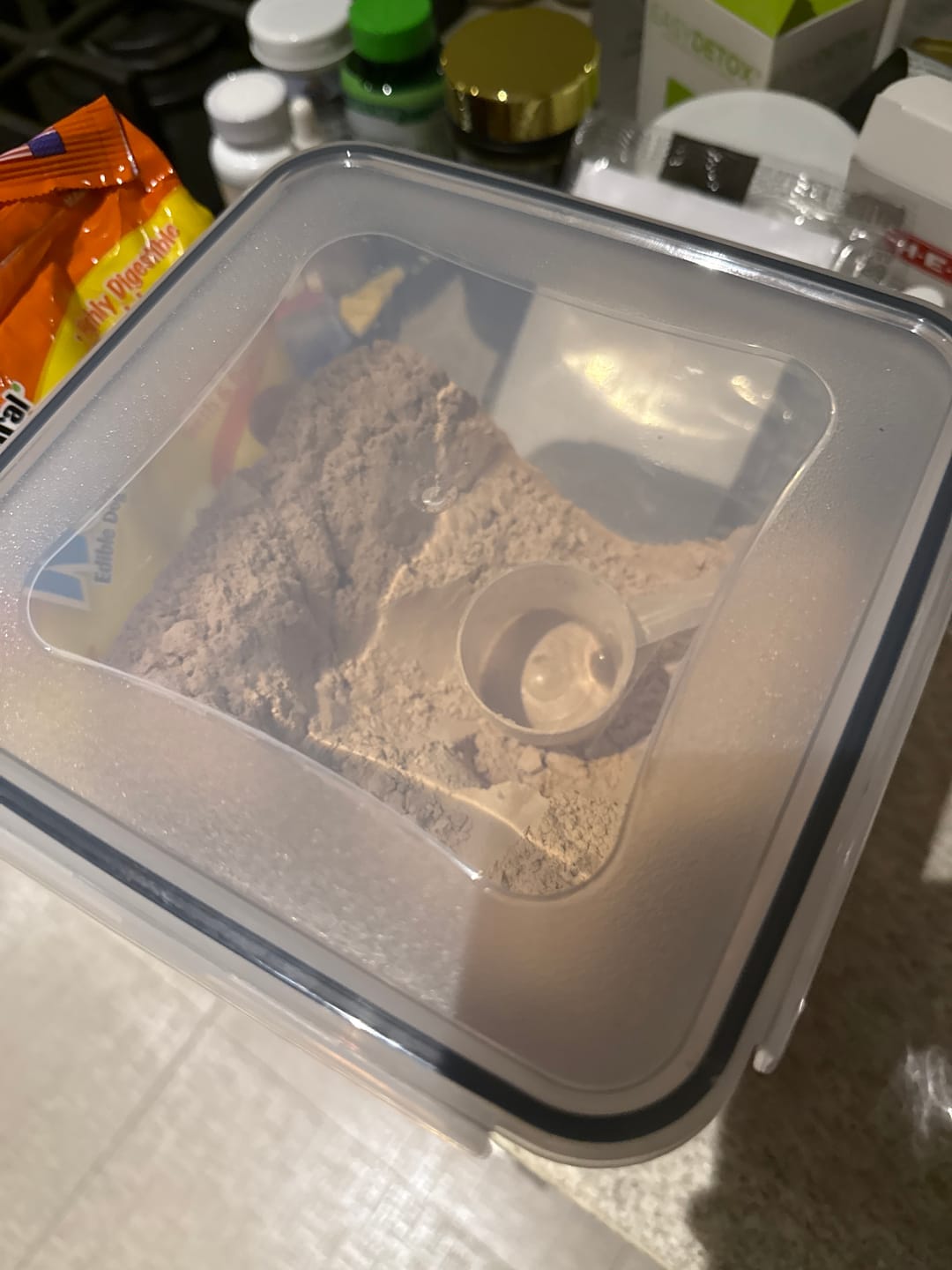 Customer photo review of 100% Whey Protein