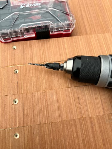 Customer photo review of 15/24PCS Countersink Drill Bit Set with Storage Box