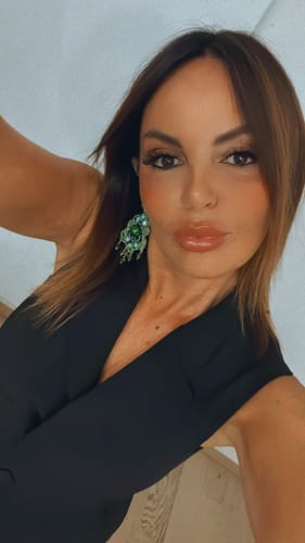 Customer photo review of Orecchini Monstera