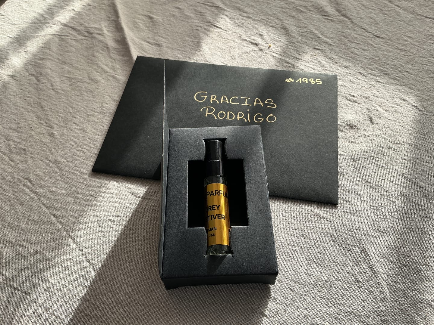 Customer photo review of GREY VETIVER