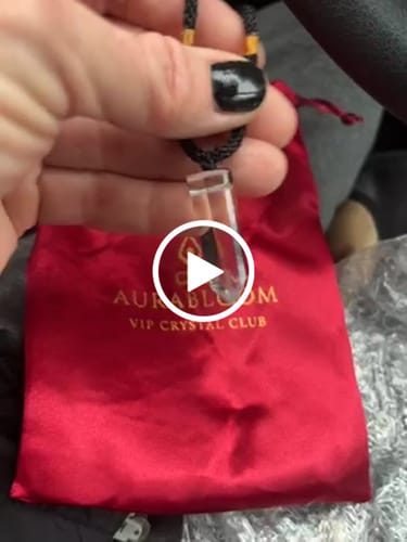 Customer video review of VIP Crystal Club • (Monthly Crystal Tester)