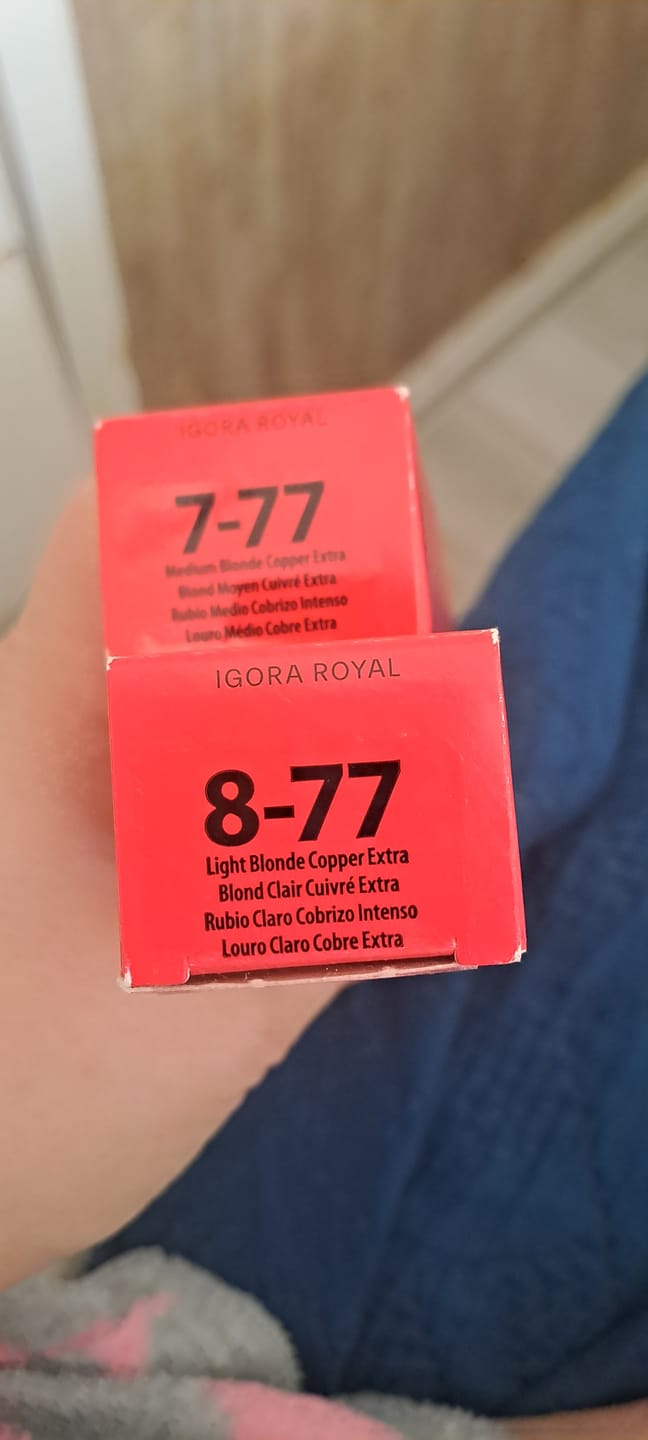 Customer photo review of IGORA ROYAL - Coloración Permanente - 60ml