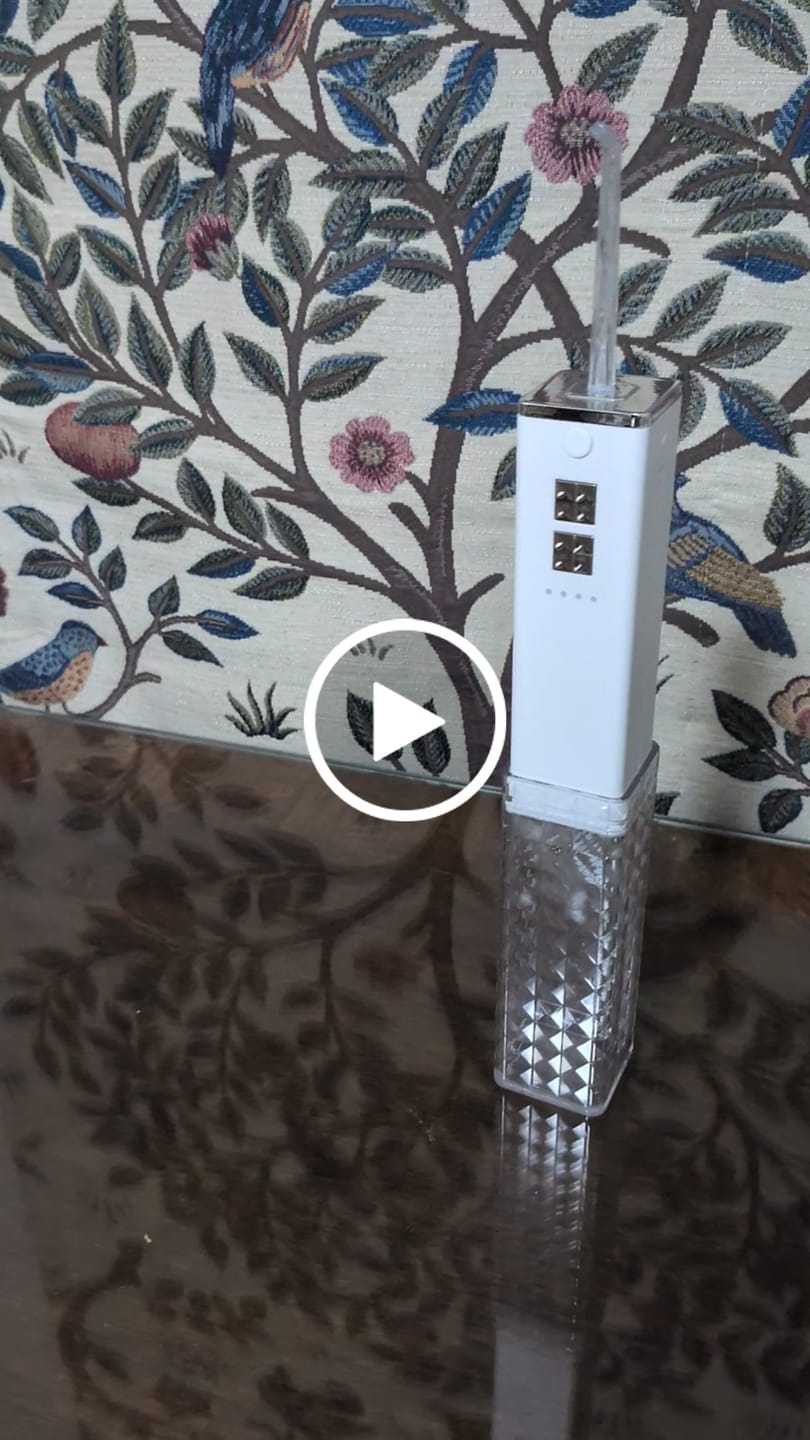 Customer video review of 【300個限定 50%OFF】Water Pocket  ウォーターポケット 世界最小の口腔洗浄器