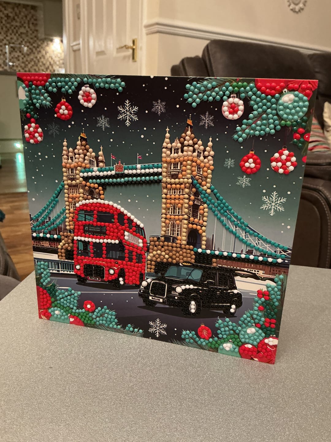 Customer photo review of 2025 Limited Edition 'Festive Best of British' Set of 8 Cards