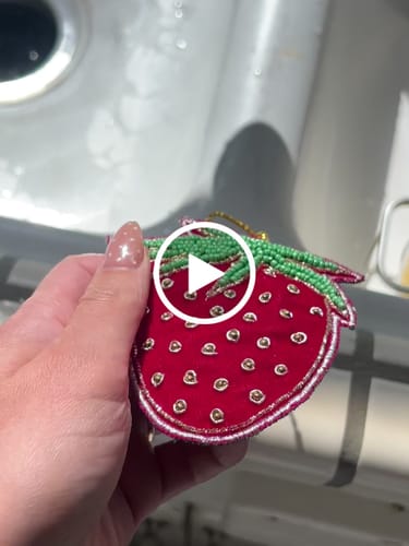 Customer video review of Strawberry Ornament
