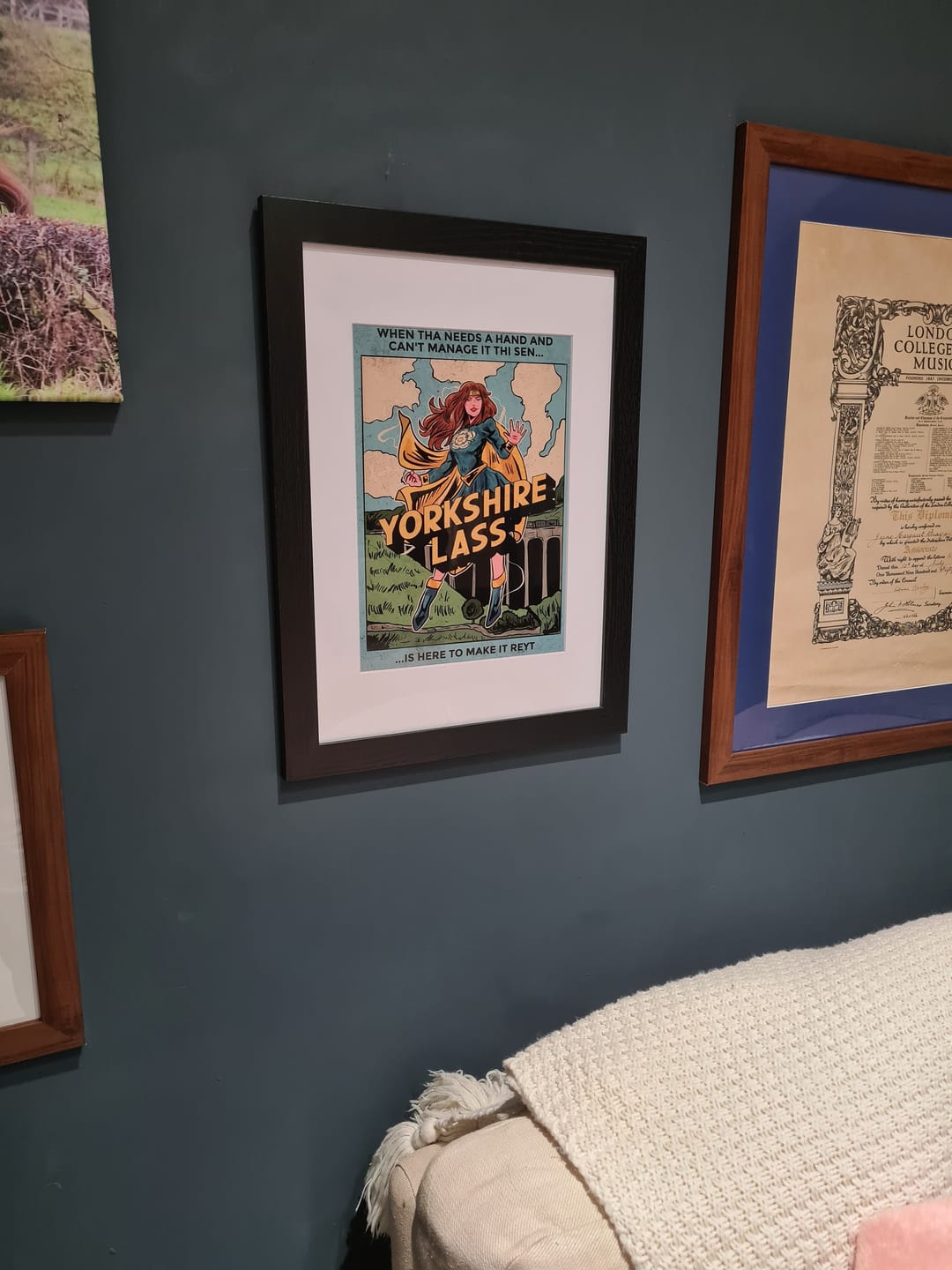 Customer photo review of Yorkshire Lass - Print