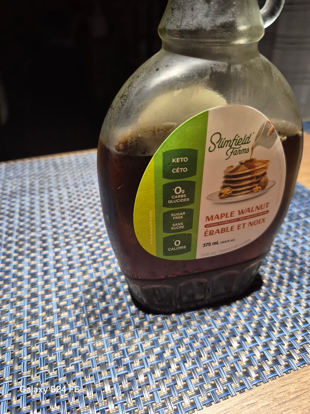 Customer photo review of Slimfield Farms - Sirop d'érable sans sucre - 375mL