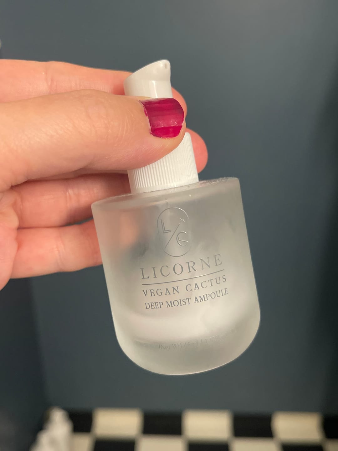 Customer photo review of Licorne Cactus Deep Moist Ampull (45ml)