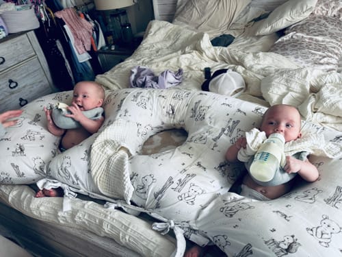 Customer photo review of Enfamil NeuroPro Enfacare Powder 23 oz (case of 4)