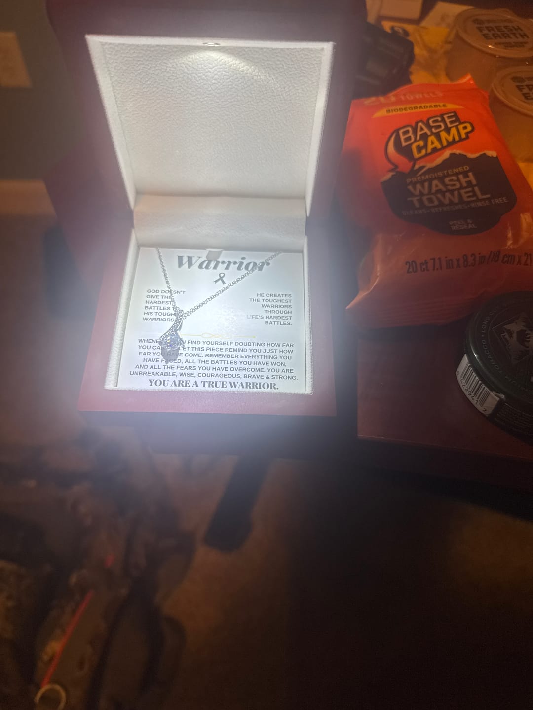 Customer photo review of Warrior - Beautiful Ribbon inspired Gift Set - SS248