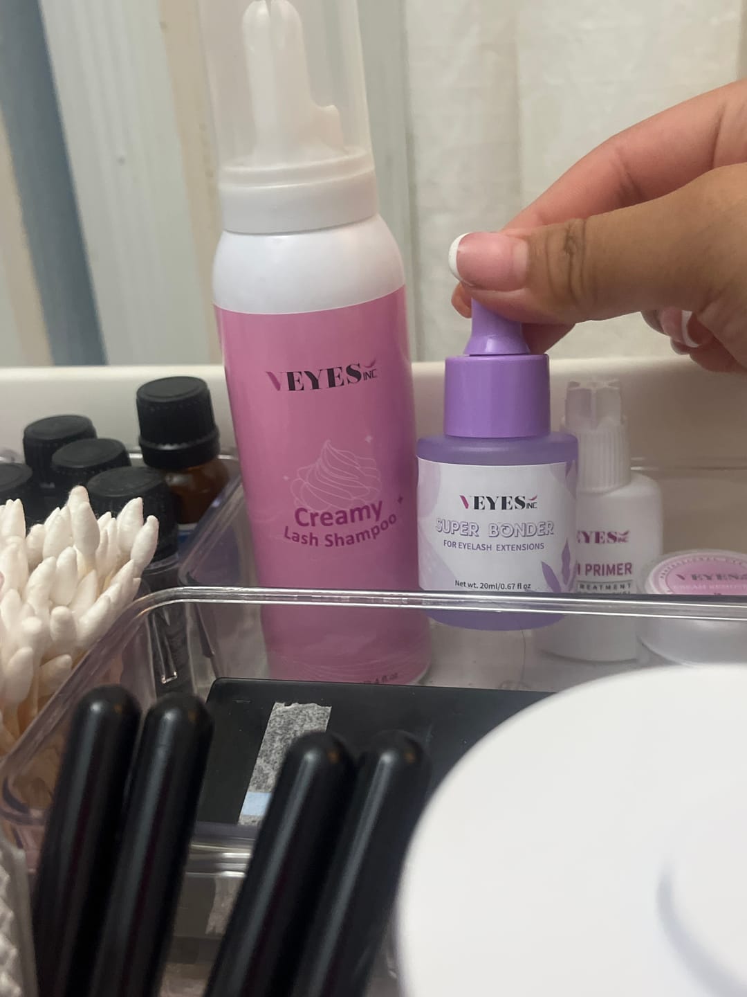 Customer photo review of 20ML Violet Super Bonder