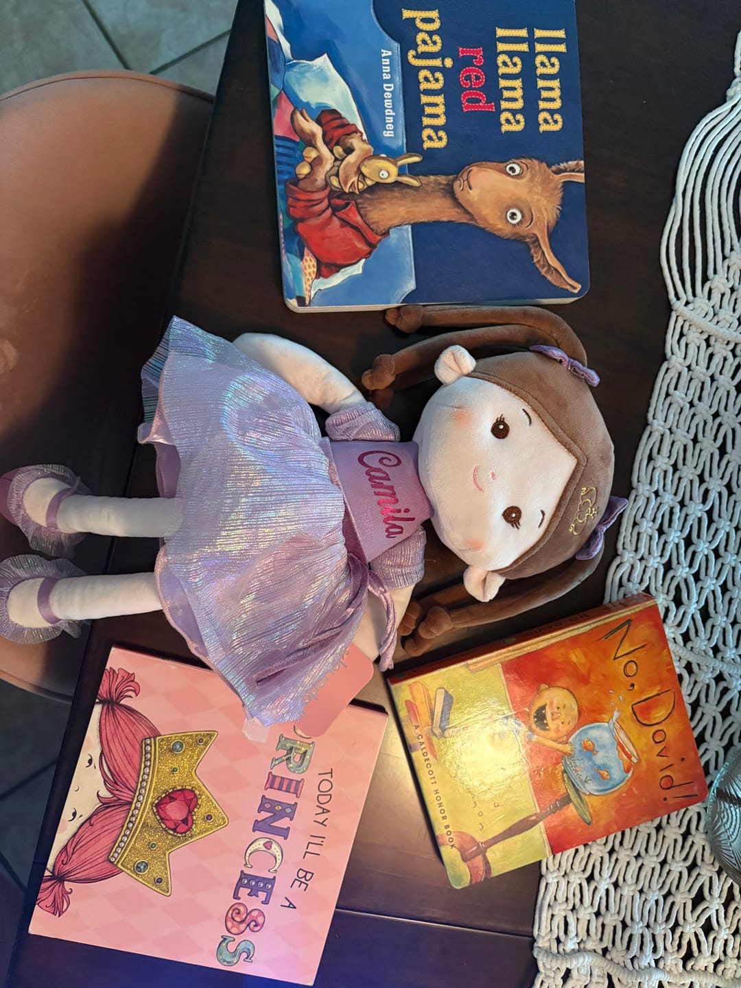 Customer photo review of Personalized Princess Coral - Violet