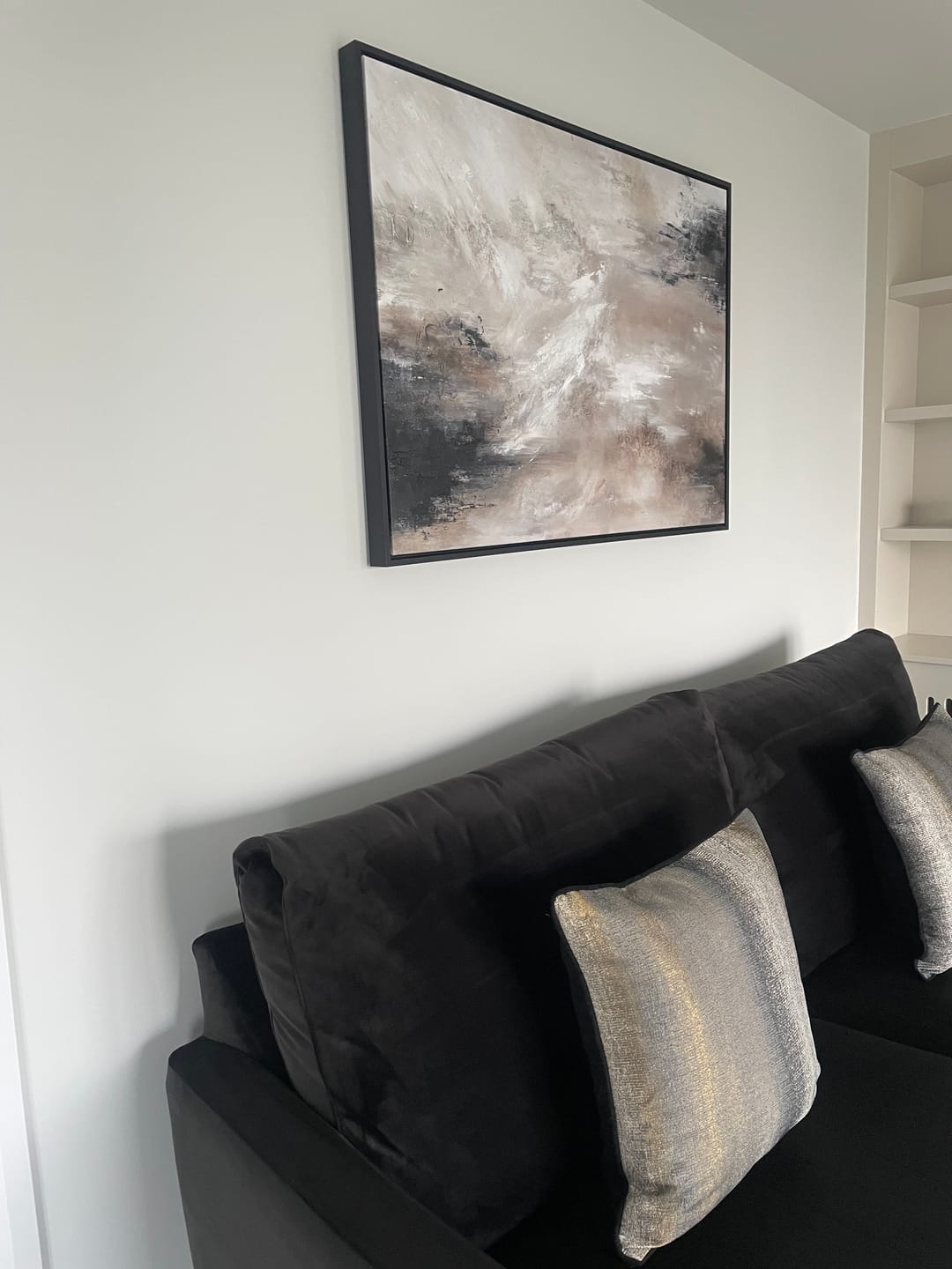 Customer photo review of Silent Grace- Framed canvas print
